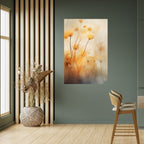 GOLDEN HUE EMBRACE Peel and Stick Vertical Poster