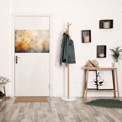 GYLLENE HÅRD OMFATTNING horisontell poster med självhäftande text