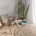 Koboltblommor soffbord