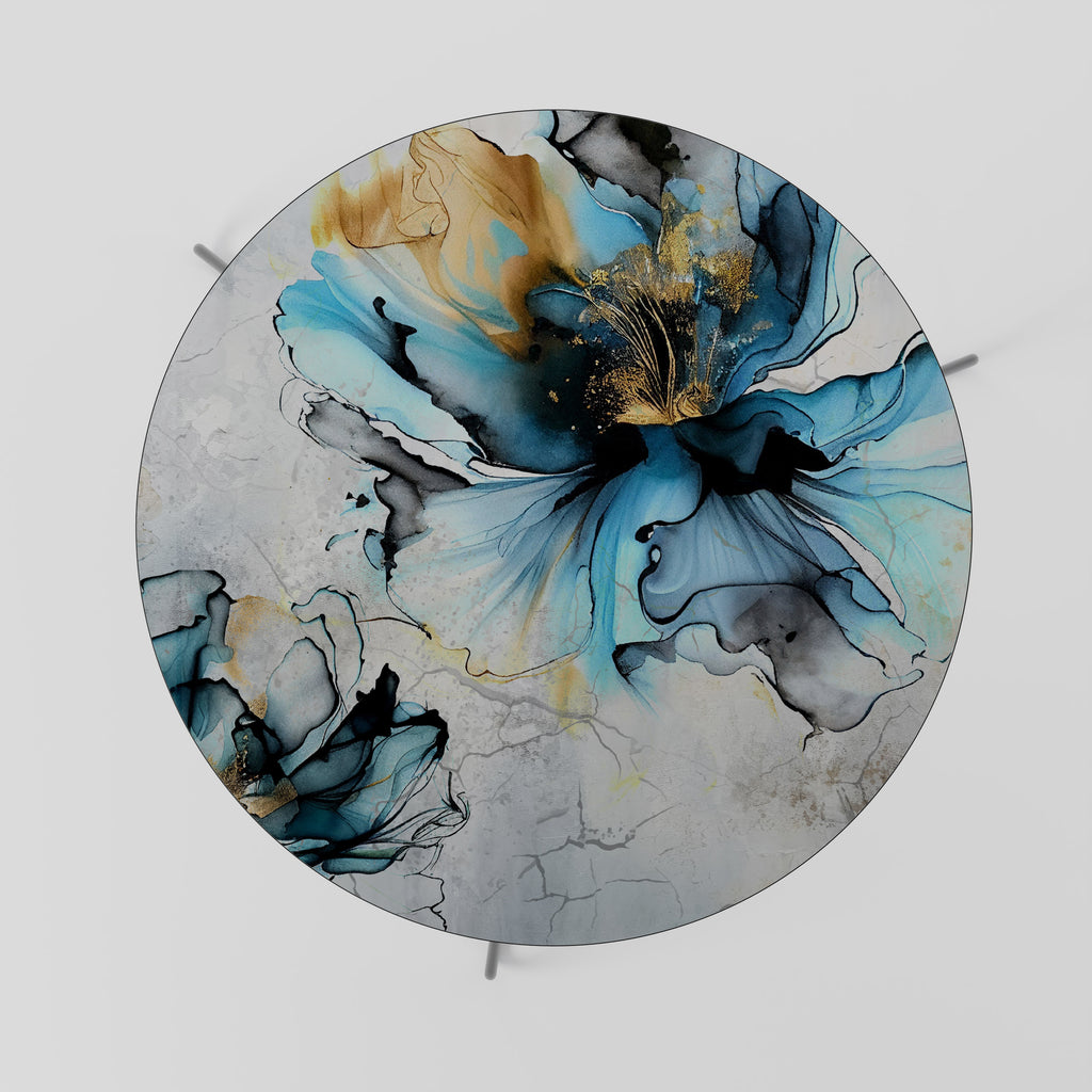 Koboltblommor soffbord