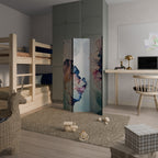 ICY BLOSSOMS 3-panelers rumsavdelare