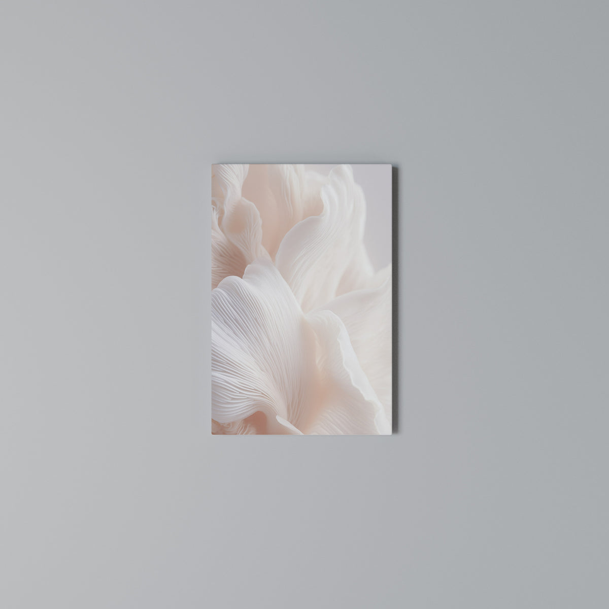DELICATE PINK HARMONY Vertical Canvas Print
