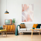 DELICATE PINK HARMONY Peel and Stick Vertical Poster