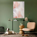 DELICATE PINK HARMONY Peel and Stick Vertical Poster