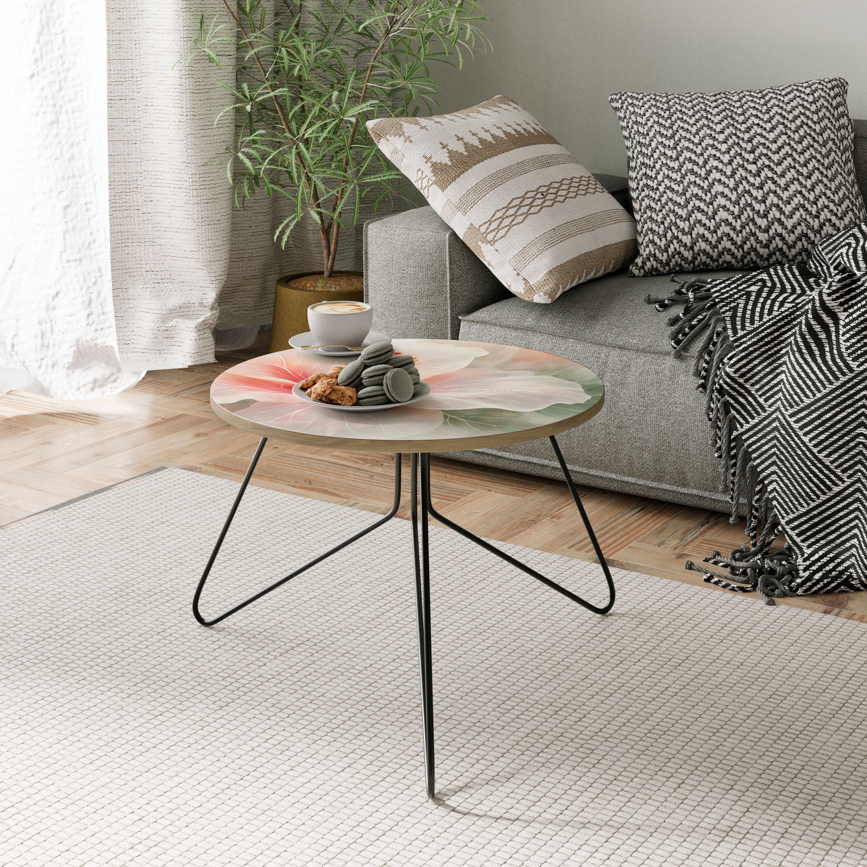 GOSSAMER FLORAL DREAM Soffbord