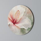 GOSSAMER FLORAL DREAM Round Wall Art