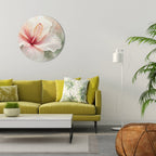 GOSSAMER FLORAL DREAM Round Wall Art