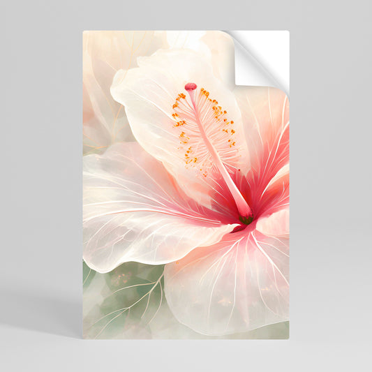 GOSSAMER FLORAL DREAM Självhäftande Vertikal Poster