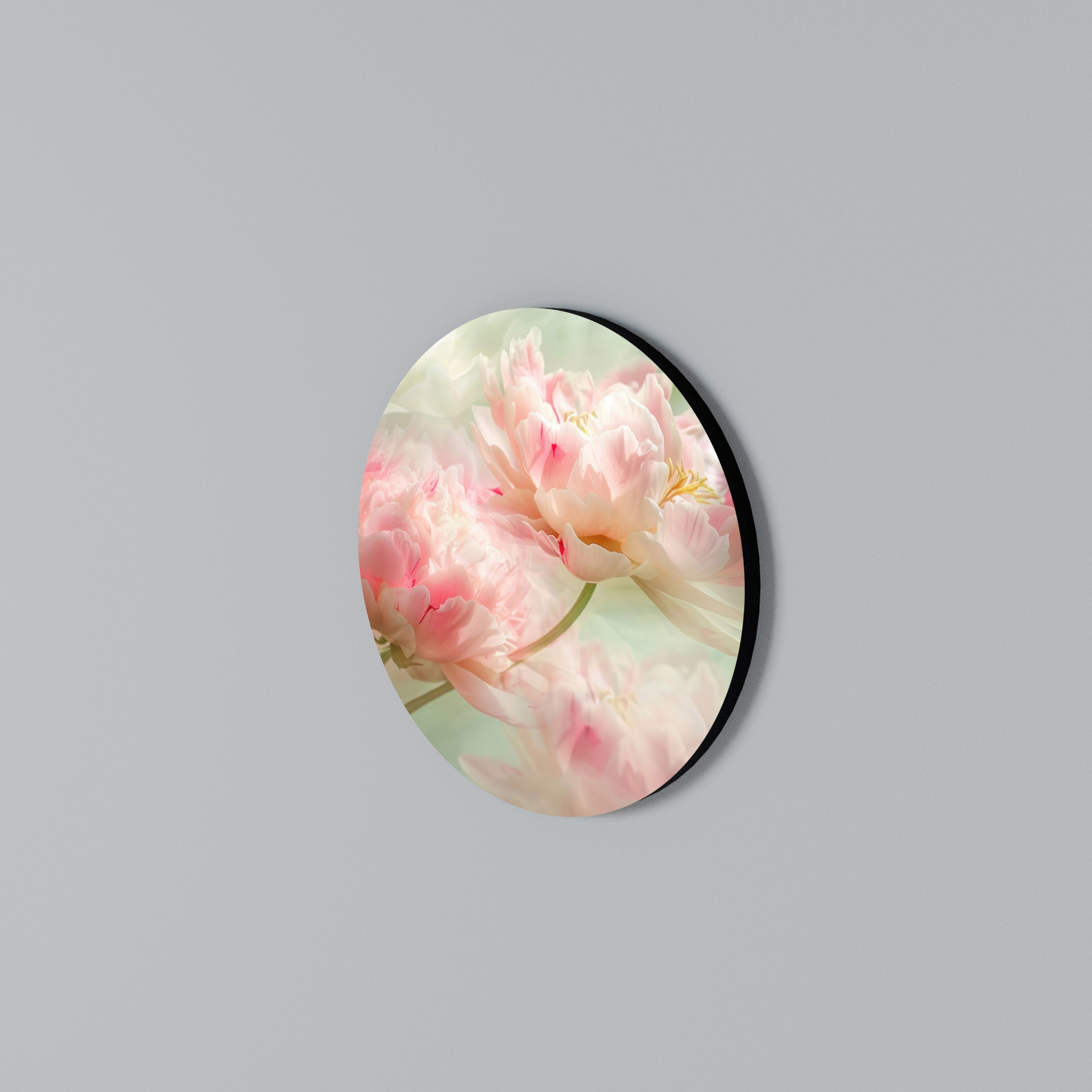 GENTLE HARMONY UNFOLDED Rund väggdekor