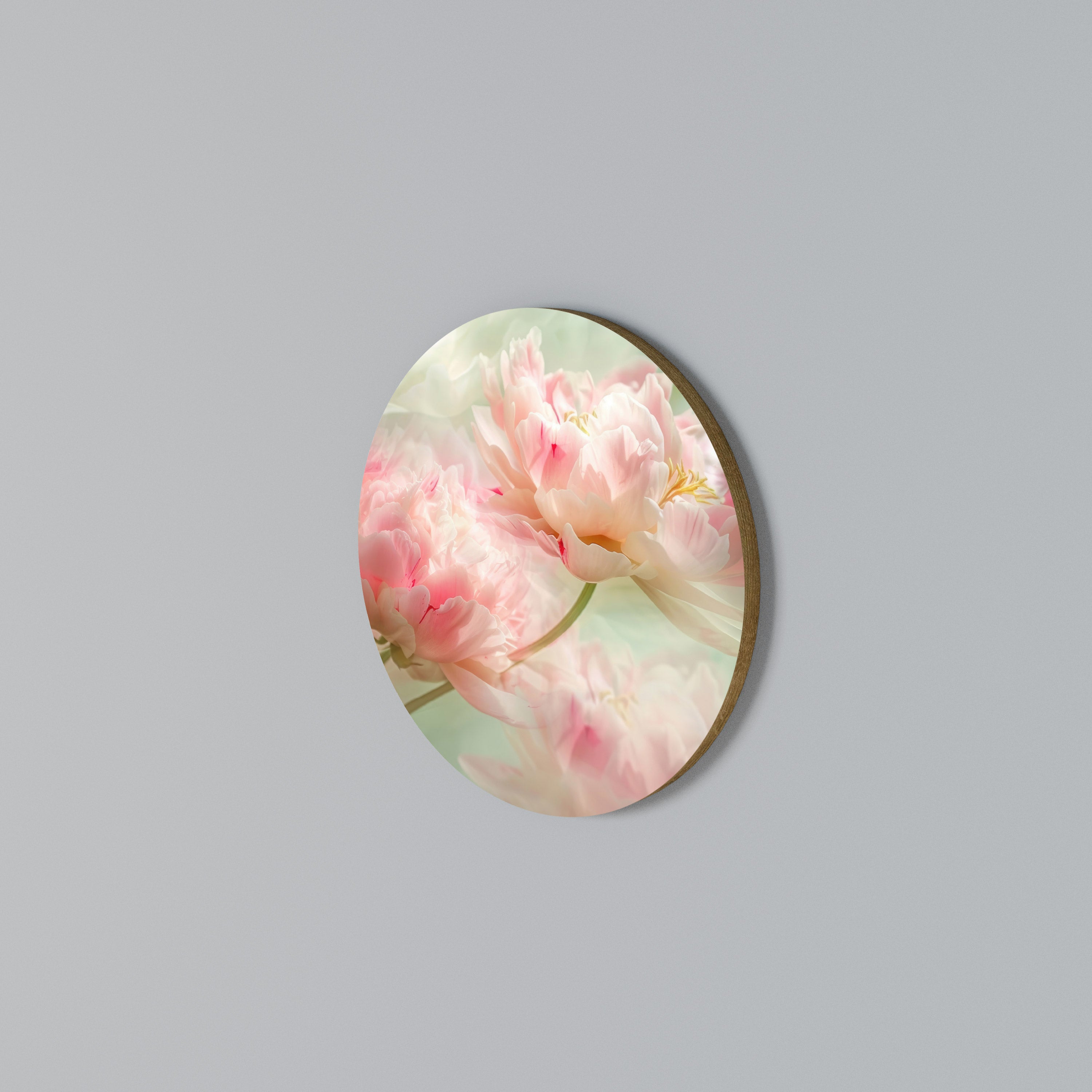 GENTLE HARMONY UNFOLDED Rund väggdekor