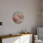 GENTLE HARMONY UNFOLDED Round Wall Art