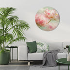 GENTLE HARMONY UNFOLDED Round Wall Art