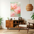 GENTLE HARMONY UNFOLDED Peel and Stick Vertical Poster