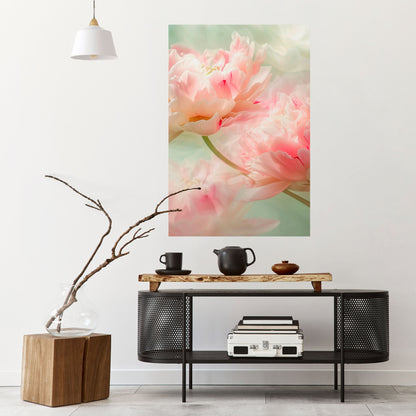 GENTLE HARMONY UNFOLDED Peel and Stick Vertical Poster