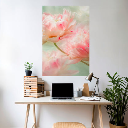 GENTLE HARMONY UNFOLDED Peel and Stick Vertical Poster
