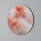 TENDER BLOSSOM VEIL Round Wall Art