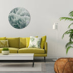 TREE PEONIES Round Wall Art