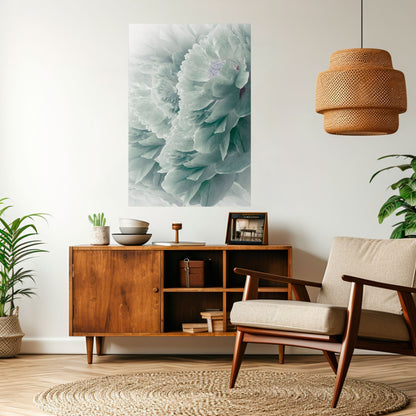 TREE PEONIES Peel and Stick Vertical Poster