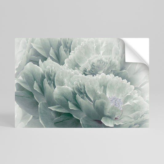 TREE PEONIES Självhäftande Horisontell Poster