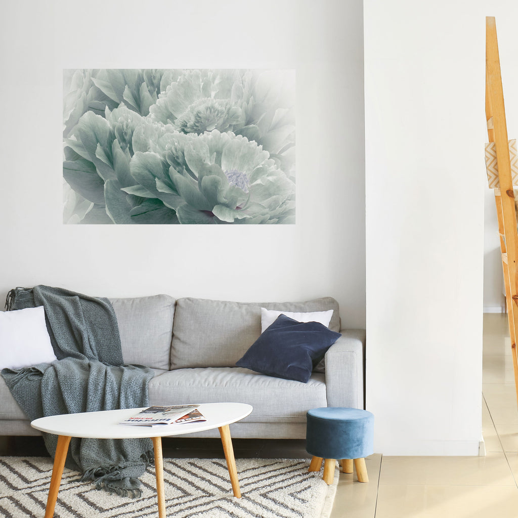 Trädpioner, skalbar och självhäftande horisontell poster