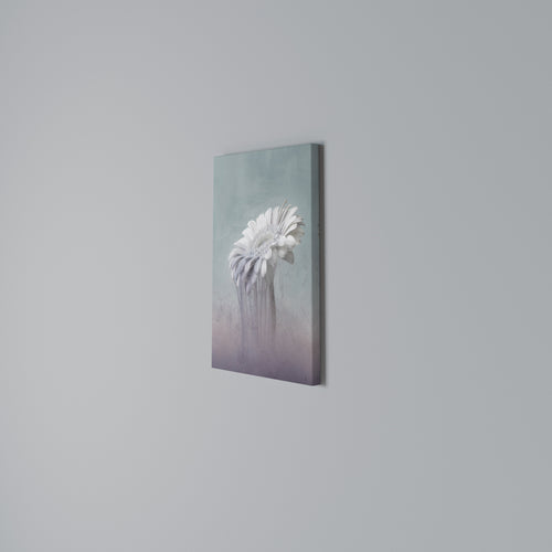 MELTING GERBERA Vertical Canvas Print