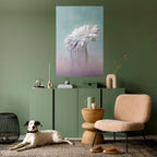 SMÄLTANDE GERBERA, vertikal poster med självhäftande tryck