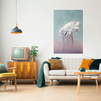 SMÄLTANDE GERBERA, vertikal poster med självhäftande tryck