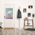 SMÄLTANDE GERBERA, vertikal poster med självhäftande tryck