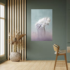 SMÄLTANDE GERBERA, vertikal poster med självhäftande tryck