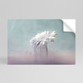 MELTING GERBERA Peel and Stick Horizontal Poster