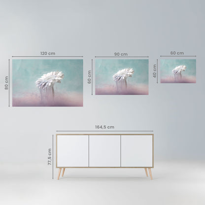 SMÄLTANDE GERBERA, självhäftande poster