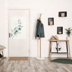 AQUA LEAF SYMPHONY Peel and Stick Vertical Poster