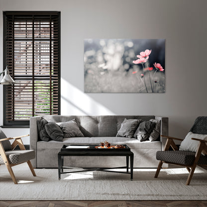 SUBTLE PETAL DANCE Horizontal Canvas Print