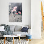 SUBTLE PETAL DANCE Peel and Stick Vertical Poster