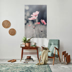 SUBTLE PETAL DANCE Peel and Stick Vertical Poster