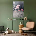 SUBTLE PETAL DANCE Peel and Stick Vertical Poster