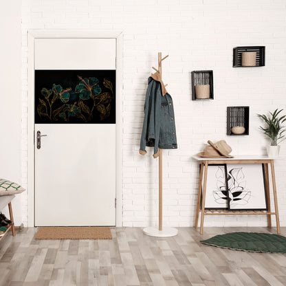 EMBERED BLOOM Peel and Stick Horizontal Poster