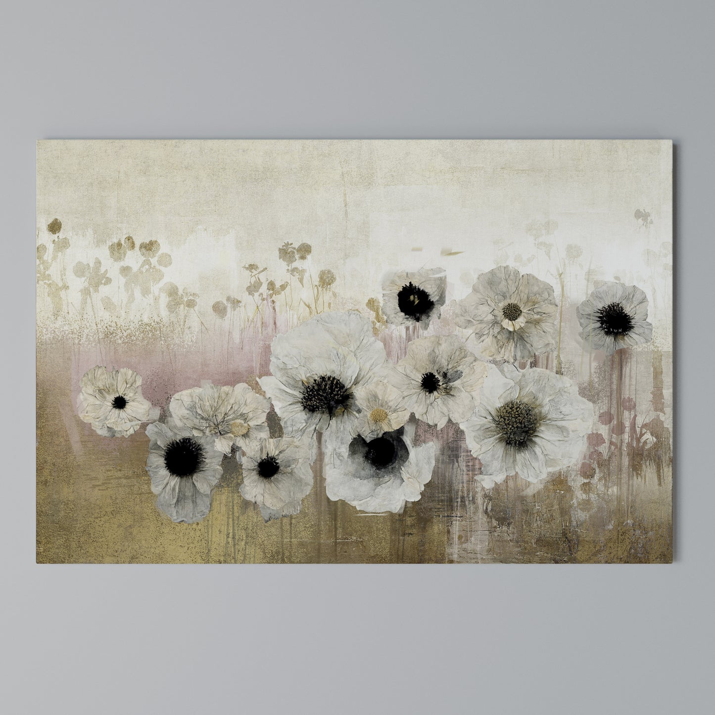 GENTLE VINTAGE HARMONY Horizontal Canvas Print