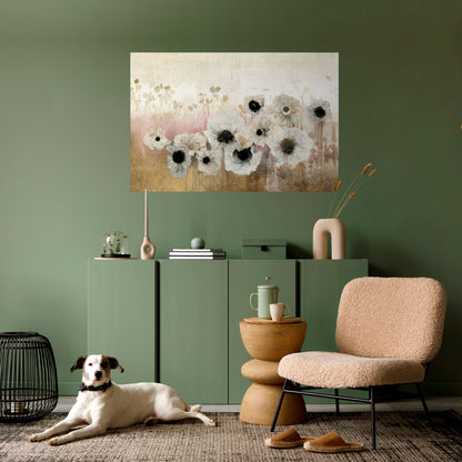 GENTLE VINTAGE HARMONY horisontell affisch med självhäftande motiv