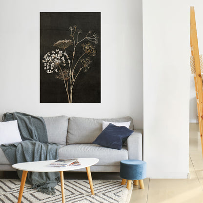 ÄNGSMINNEN Vertikal poster med självhäftande mönster