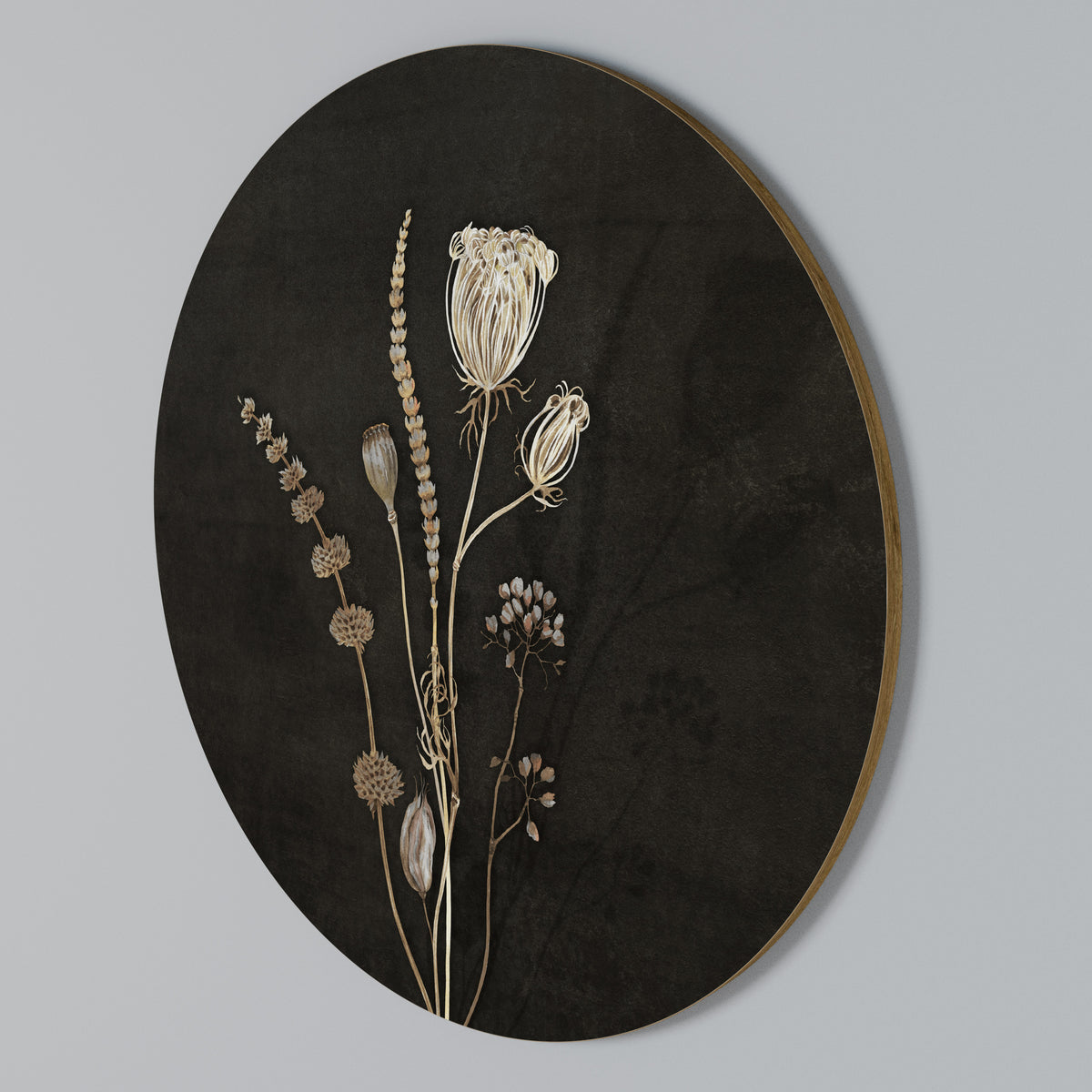 MEADOW ART. Rund väggdekor