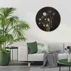 MEADOW SHADES Round Wall Art