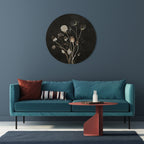 MEADOW SHADES Round Wall Art