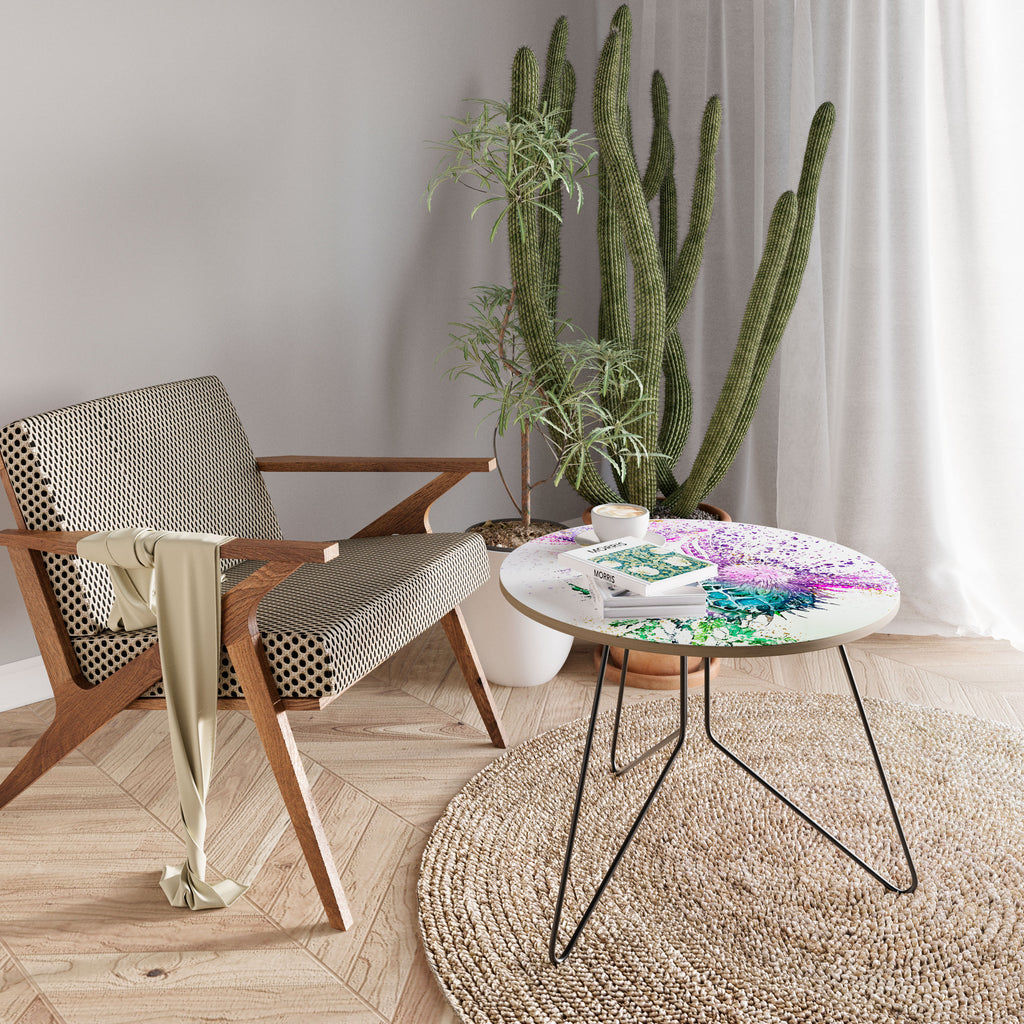 FÄRGGLATT TISTEL DANS Soffbord