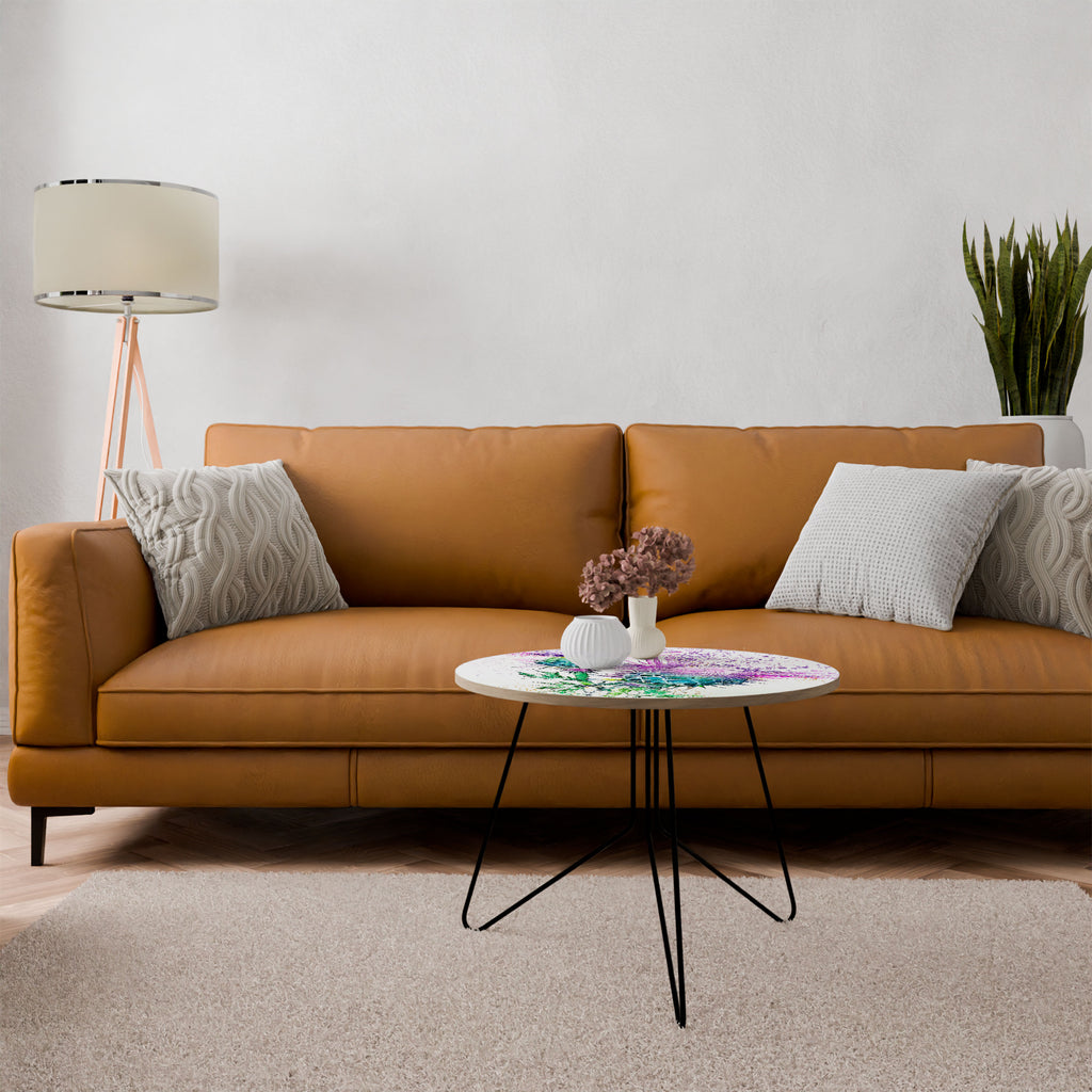 FÄRGGLATT TISTEL DANS Soffbord