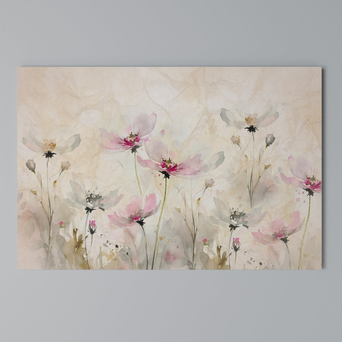 PAINTED LIGHTNESS Horizontal Canvas Print