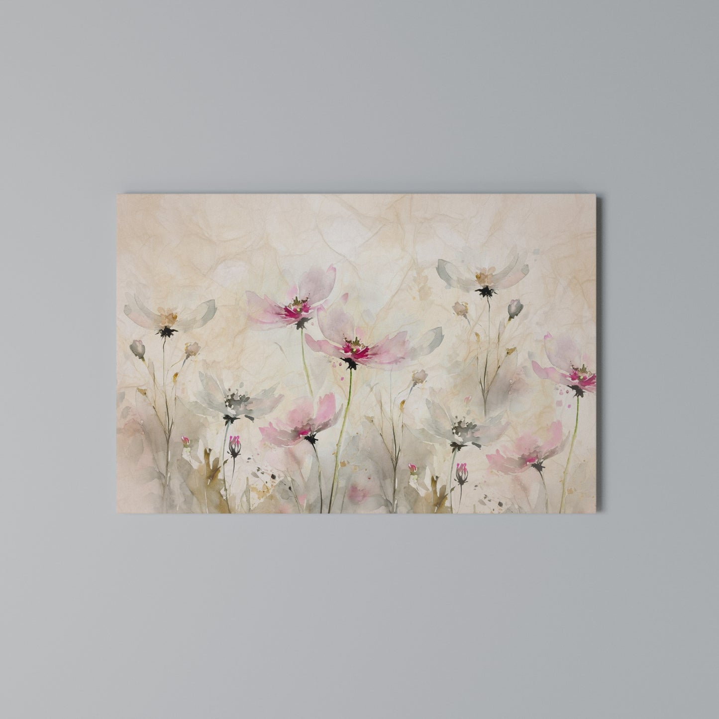 PAINTED LIGHTNESS Horizontal Canvas Print
