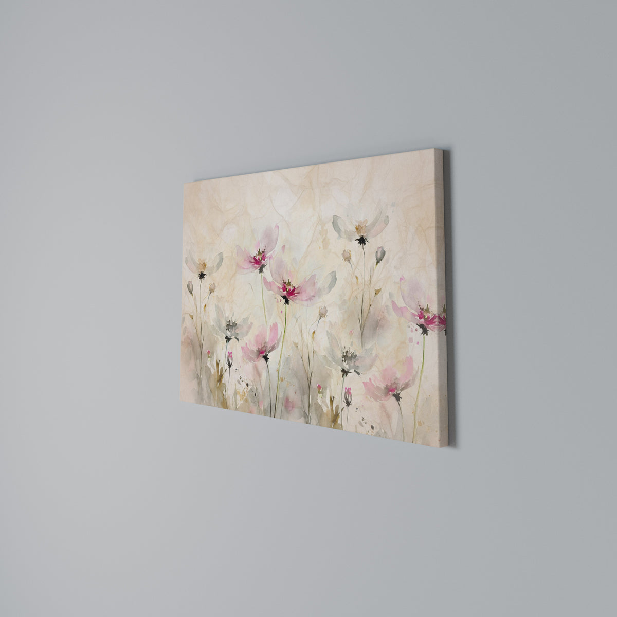 PAINTED LIGHTNESS Horizontal Canvas Print