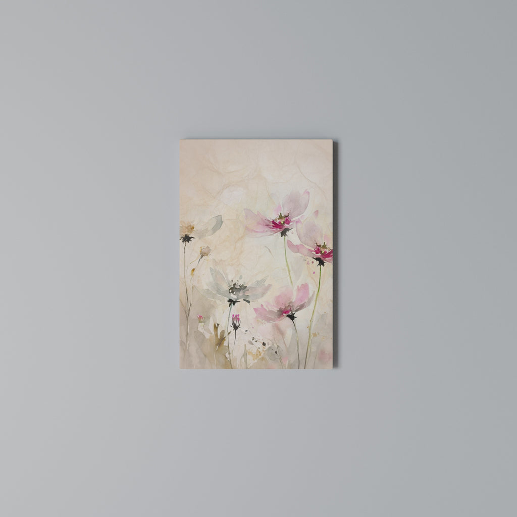 PAINTED LIGHTNESS Vertical Canvas Print