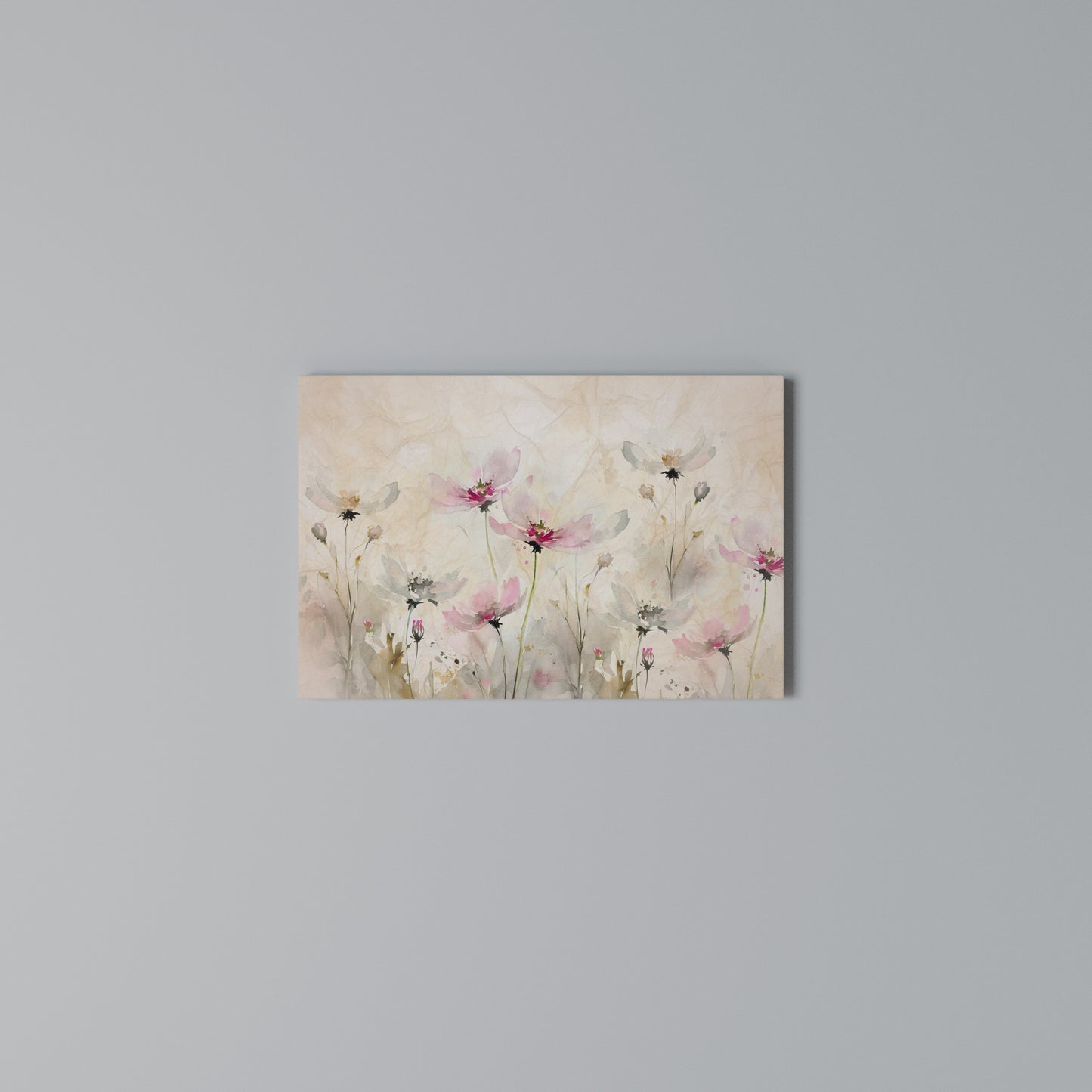 PAINTED LIGHTNESS Horizontal Canvas Print